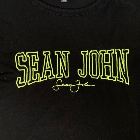 Sean John embroidered crop top - Picture 2 of 6